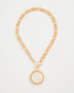 Reversible Swan Pendant Necklace