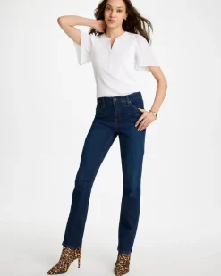 Rib Knit Woven Flutter Sleeve Tee
