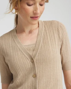 Rib Stitch Cardigan