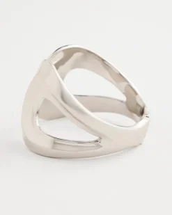 Round Hinge Cuff Bracelet