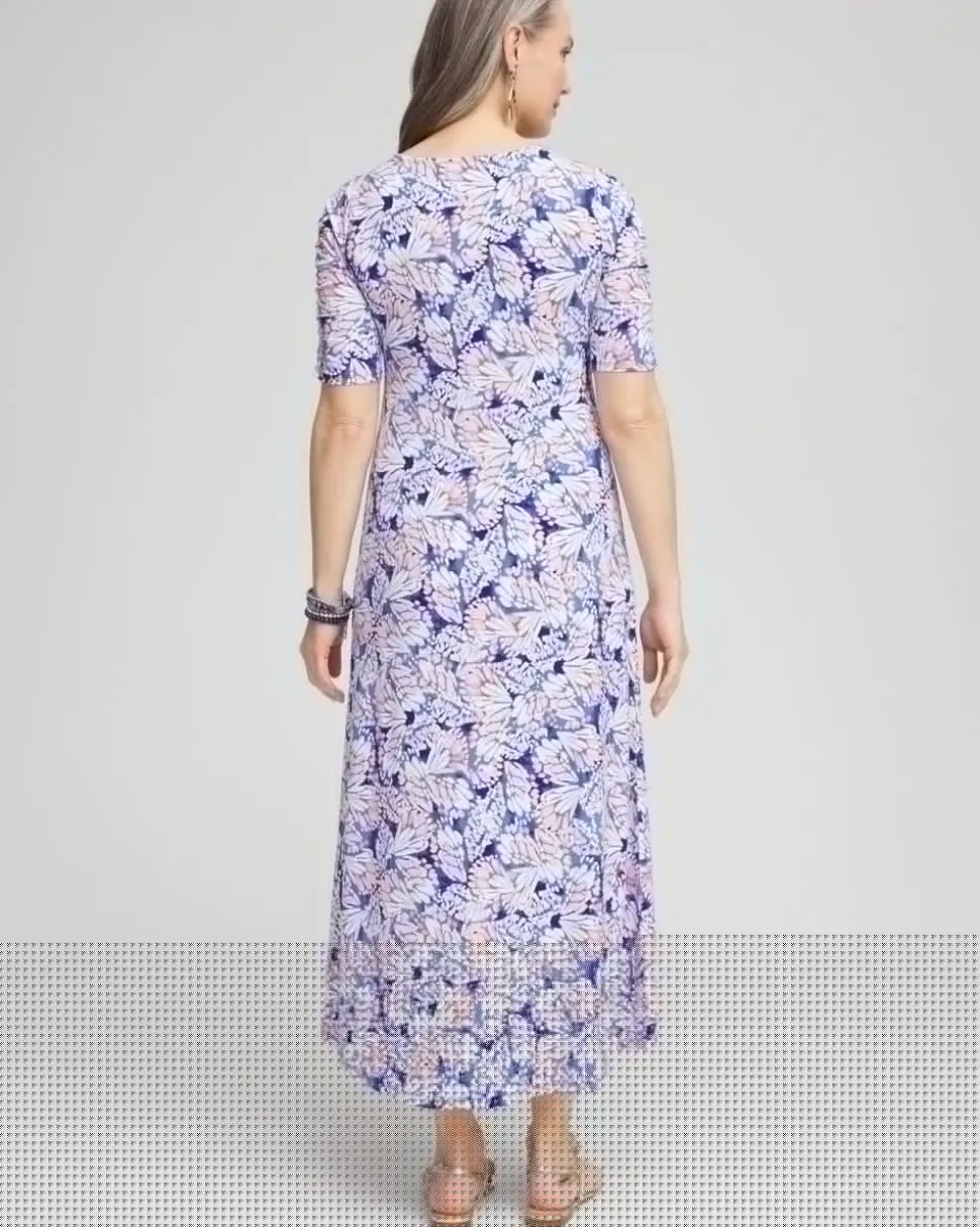 Ruched Jersey Midi Dress