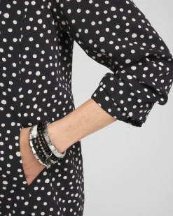 Ruched Sleeve Blazer