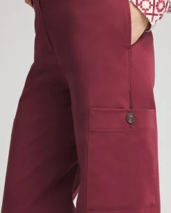 Sateen Cargo Pants