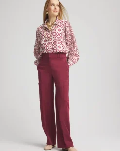 Sateen Cargo Pants