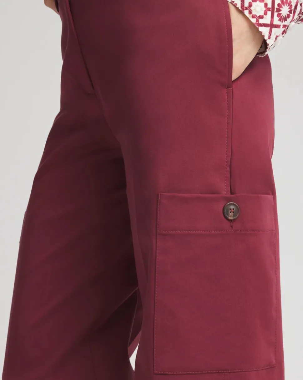 Sateen Cargo Pants