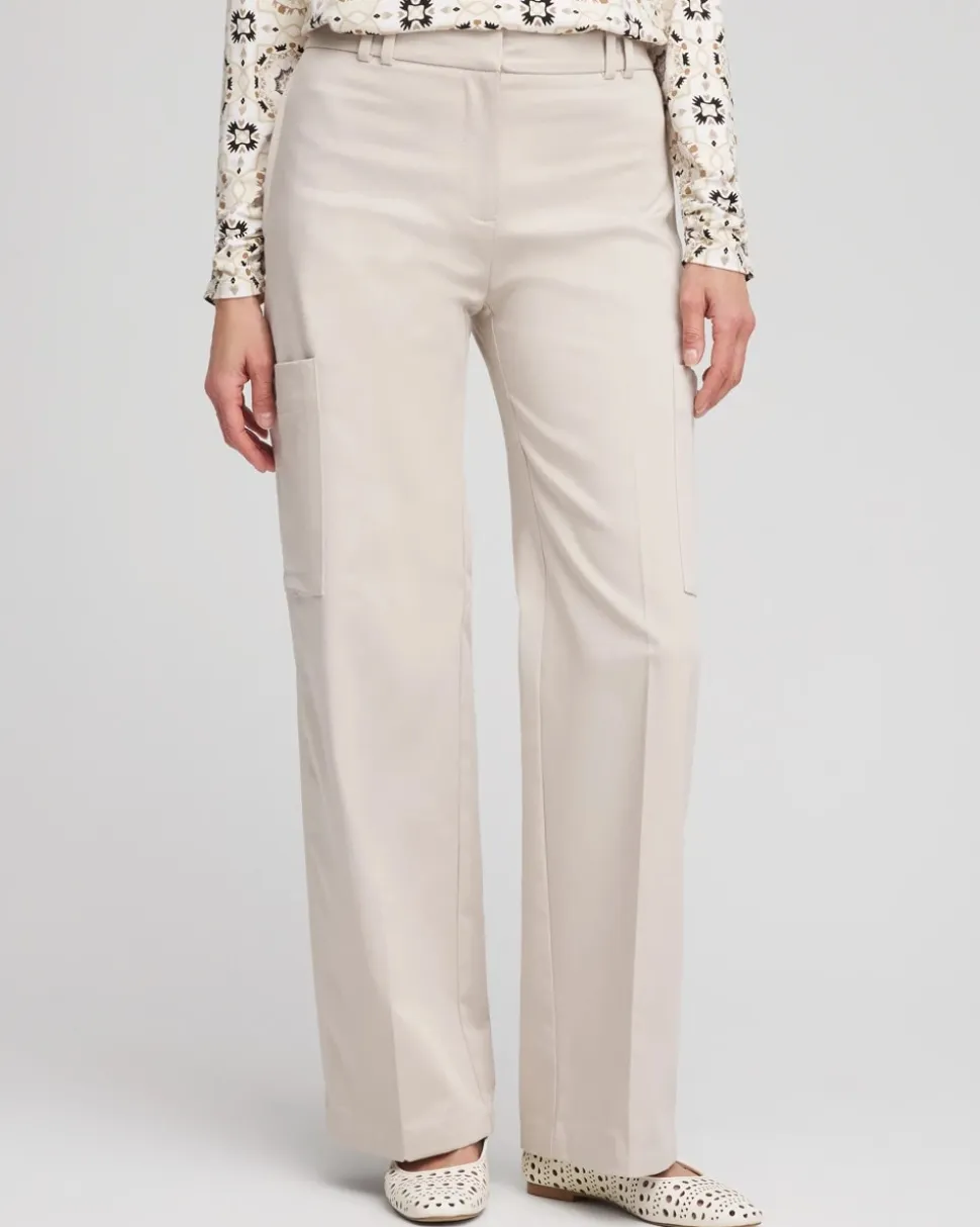 Sateen Cargo Pants