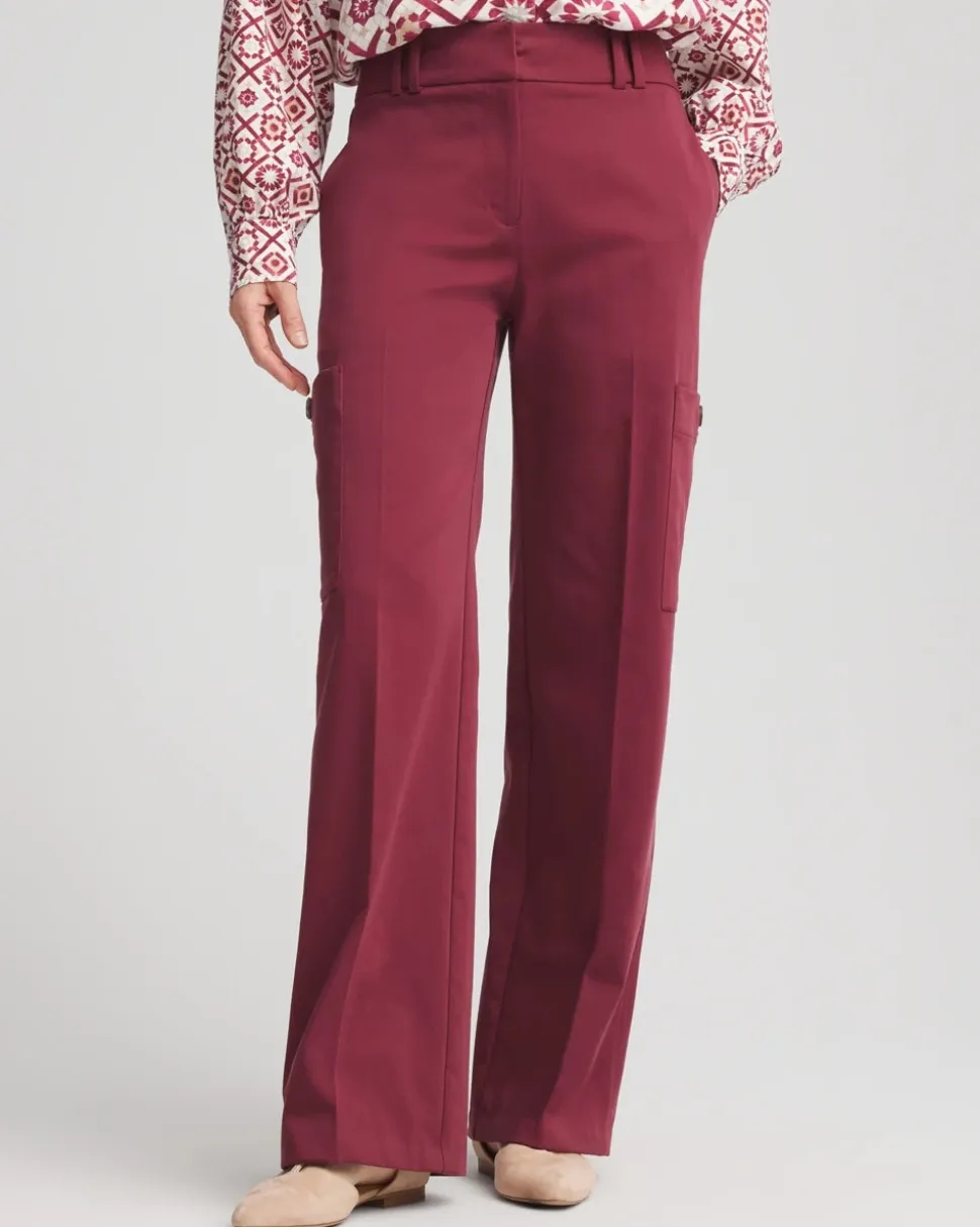 Sateen Cargo Pants