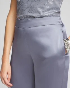 Satin Wide Leg Pants