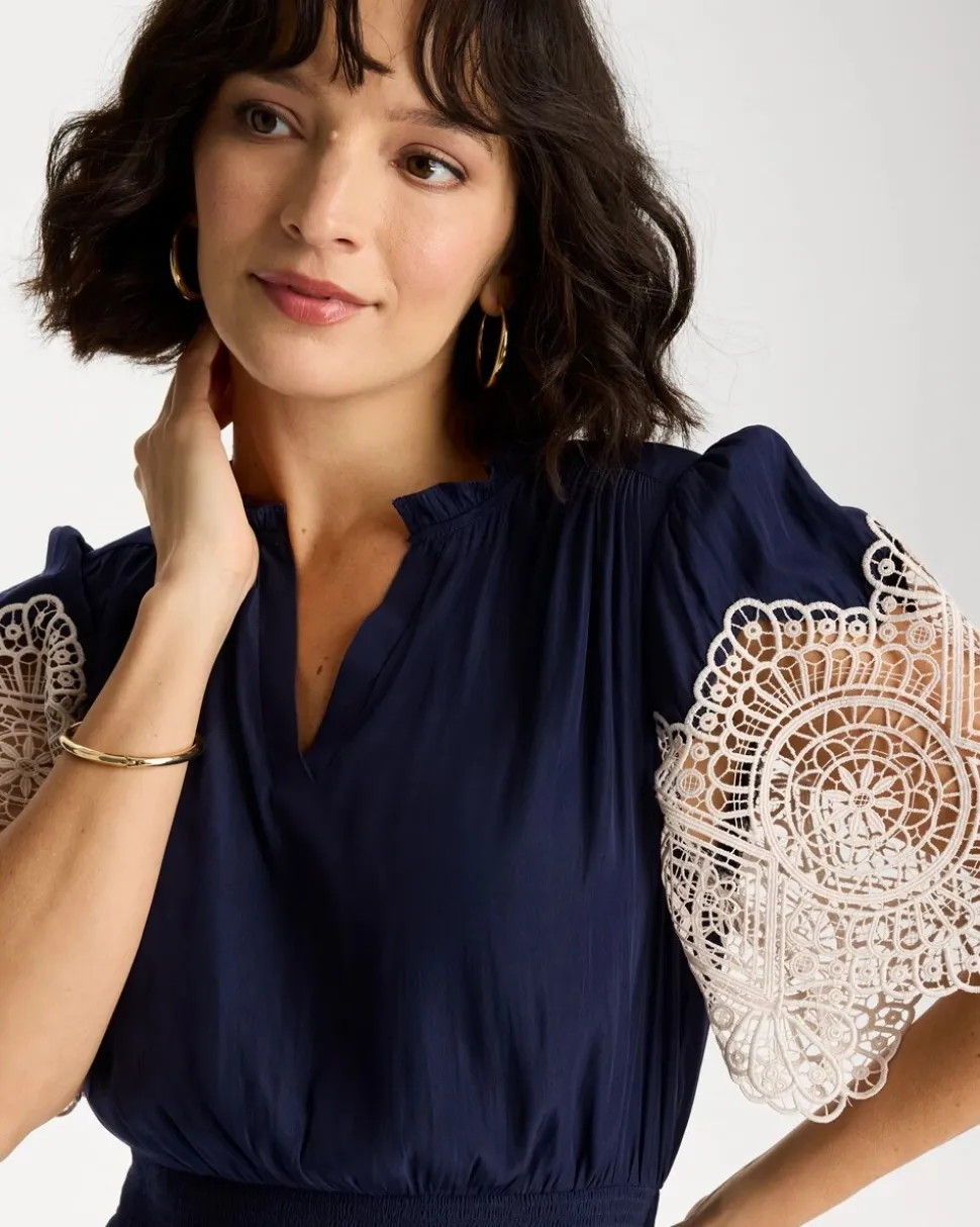 Sea Island Crinkled Midi Dress