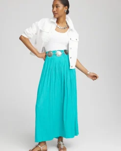 Sea Island Pull-On Maxi Skirt
