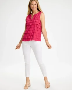 Sea Island Tiered Sleeveless Tank