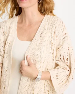 Sequin Crochet Kimono