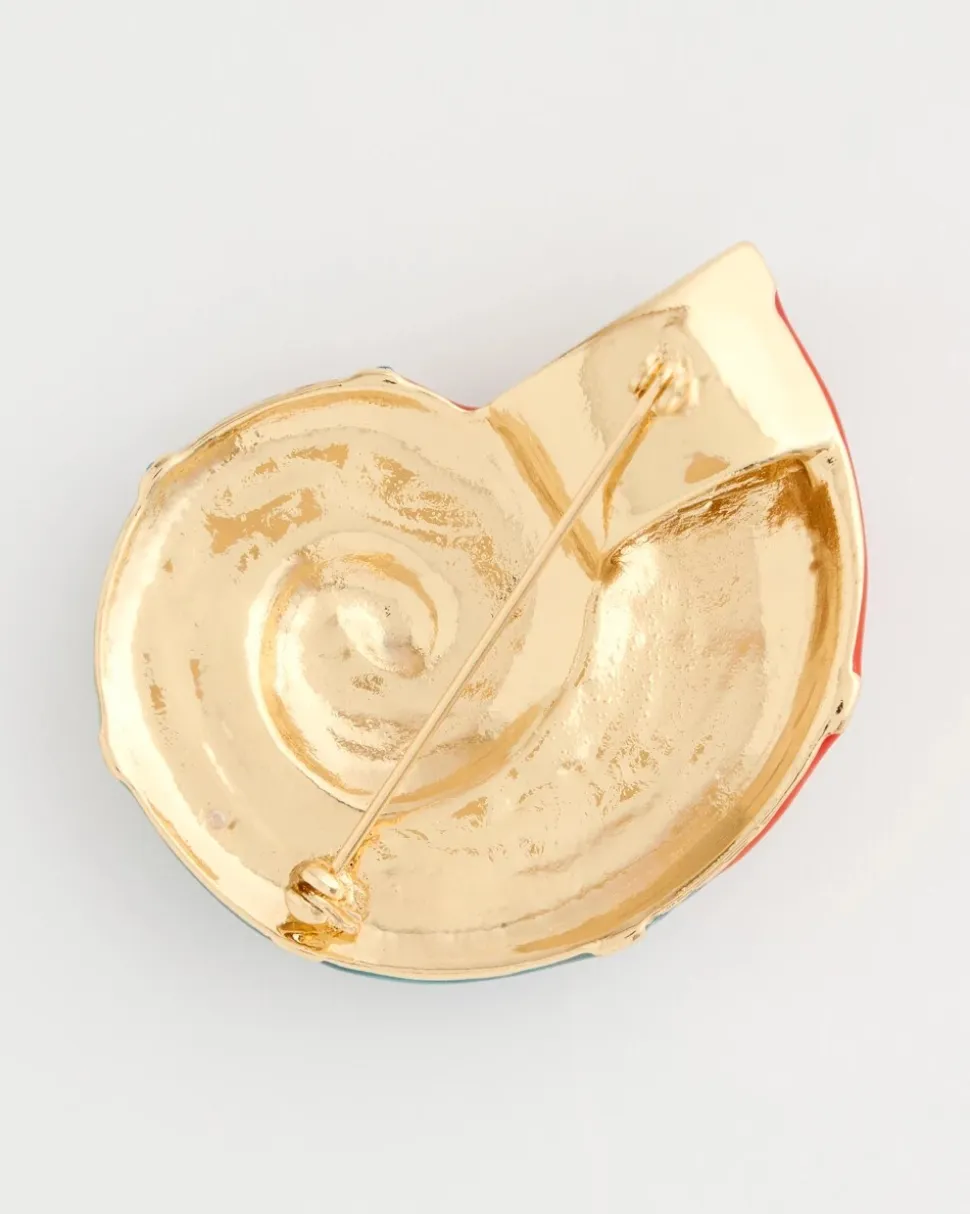 Shell Brooch