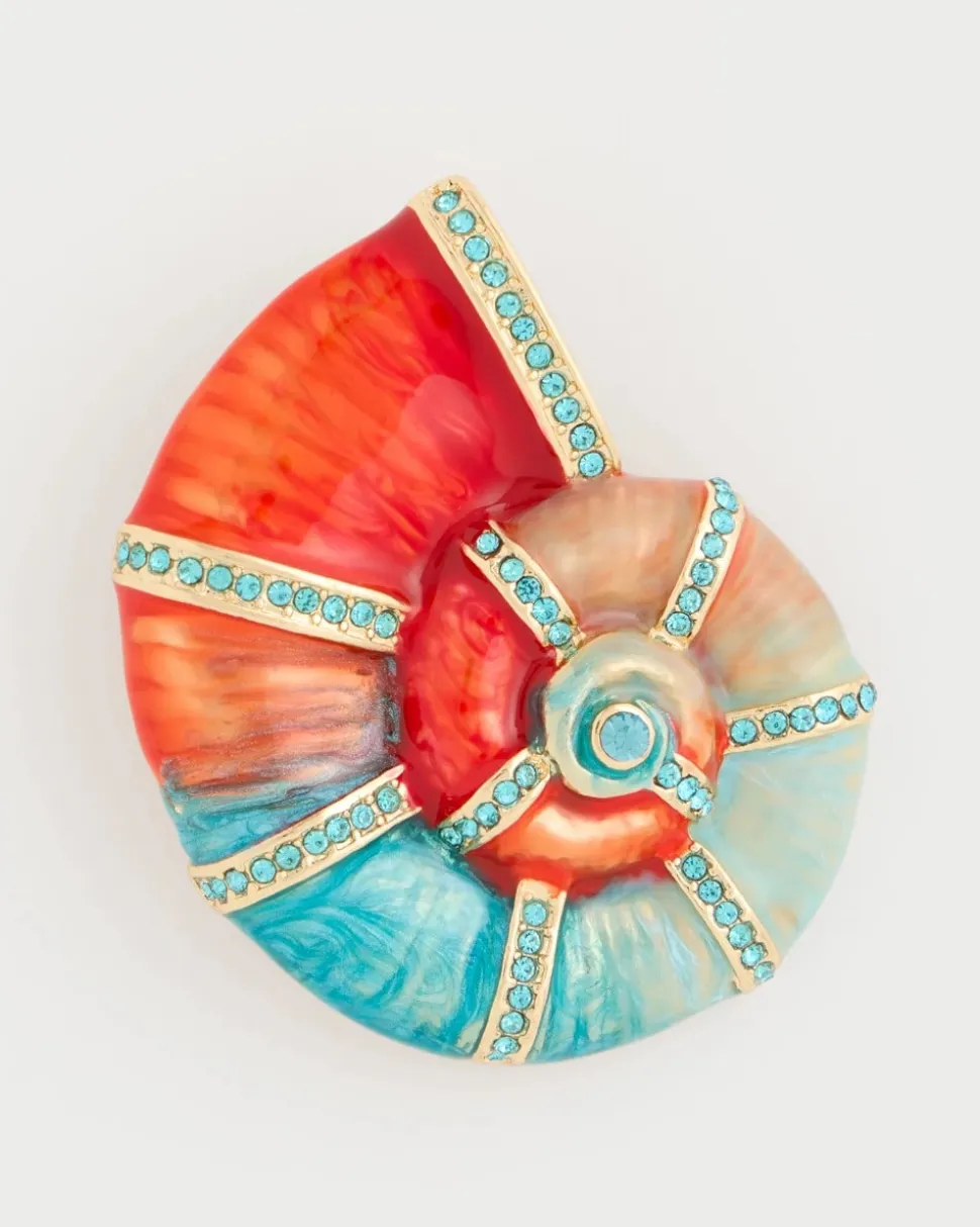 Shell Brooch