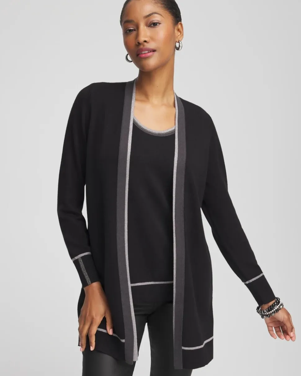 Shimmer Beaded Cardigan