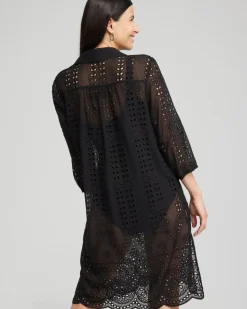 Shirt Dress Swim Coverup
