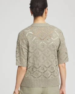 Short Button-down Cardigan