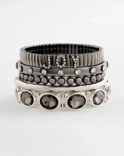 Silver Hinge Bangle