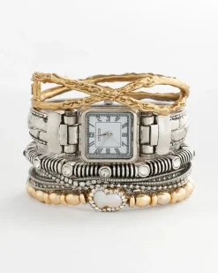 Silvertone Multistrand Bracelet