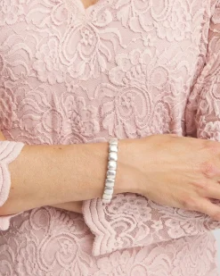 Silvertone Stretch Bracelet