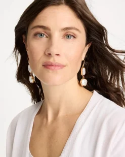 Siren Faux Pearl Drop Earrings