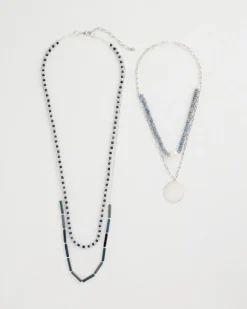 Siren Pendant Layered Necklace