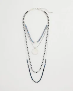 Siren Pendant Layered Necklace