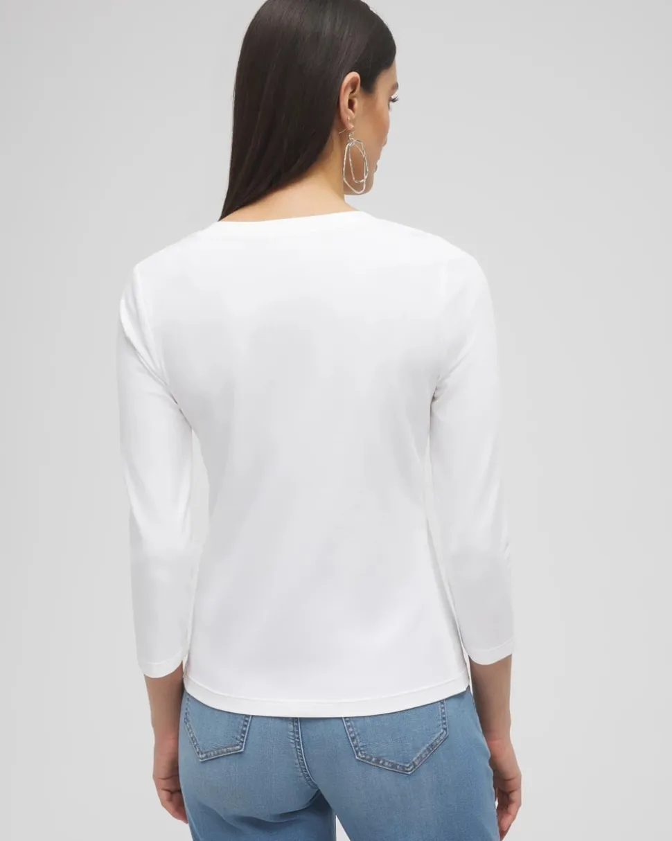 3/4 Sleeve Perfect Tee