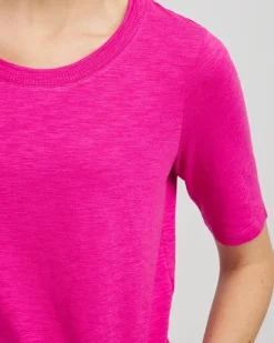 Slub Elbow-Sleeve Tee