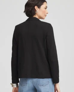 Slub Knit Blazer