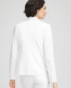 Slub Knit Blazer