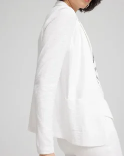 Slub Knit Blazer