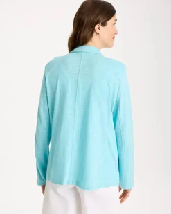 Slub Knit Blazer