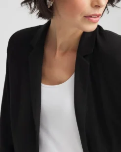 Slub Knit Blazer