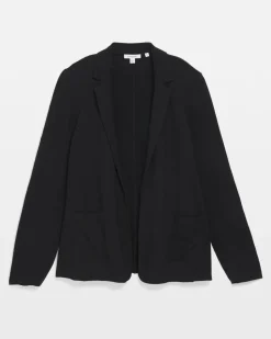 Slub Knit Blazer