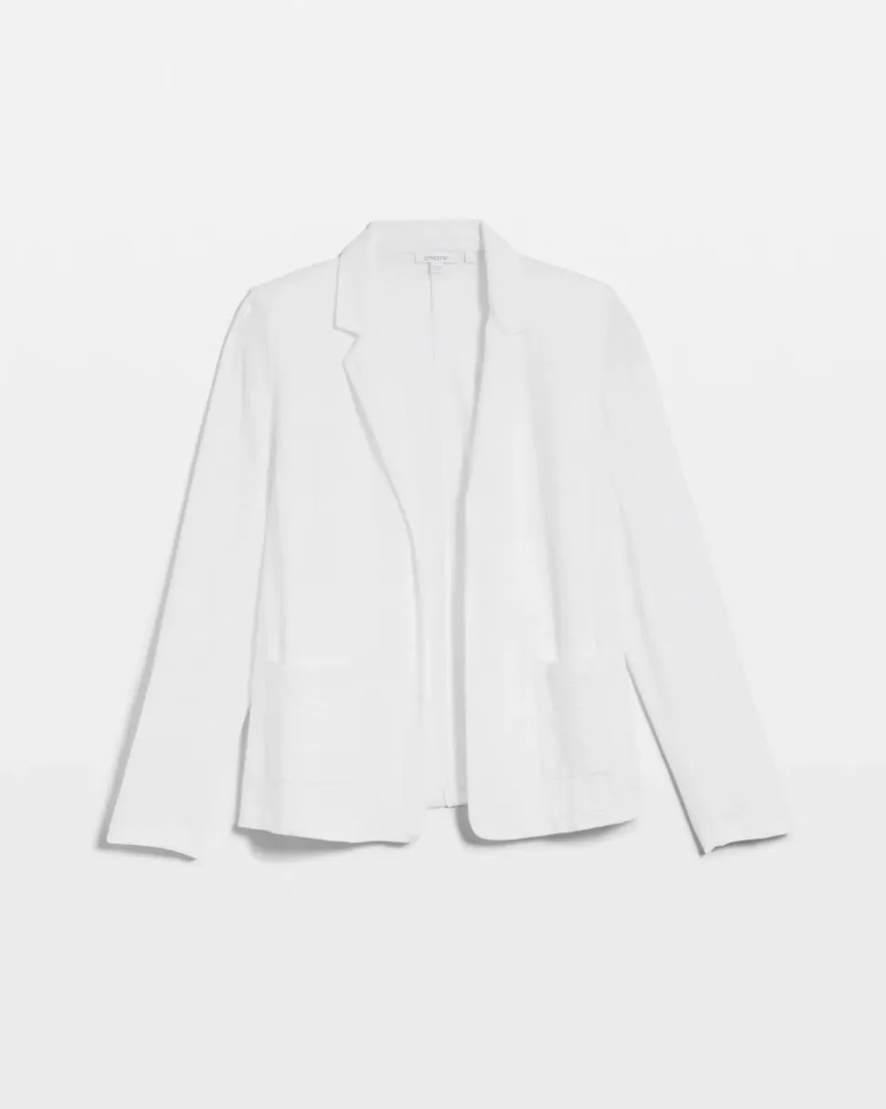 Slub Knit Blazer