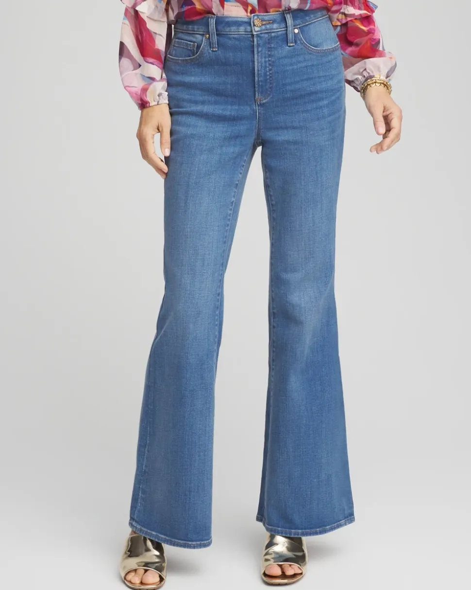 So Slimming® High Rise Flare Jeans