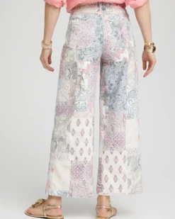 So Slimming® High-Rise Floral Patchwork Jeans