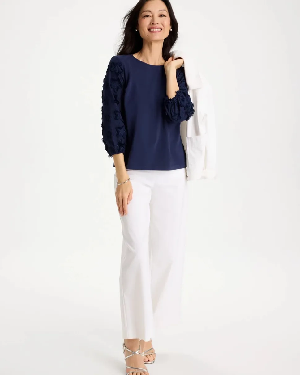 Star Cutout 3/4 Sleeved Tee