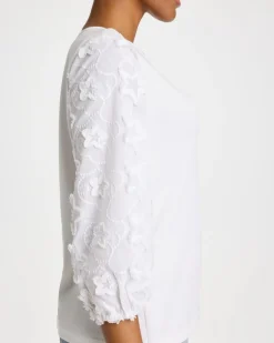 Star Cutout 3/4 Sleeved Tee