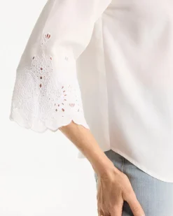 Tencel™ Denim Eyelet Shirt