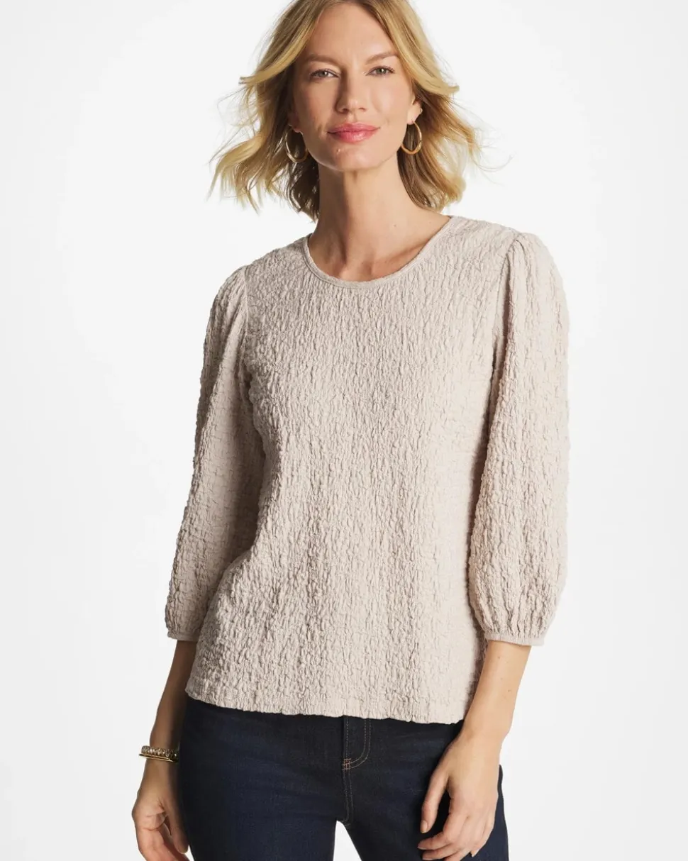 Textured Feminine Tee