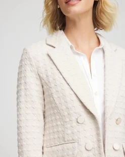 Textured Knit Blazer