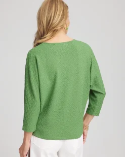 Textured Wedge Top