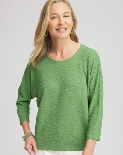 Textured Wedge Top