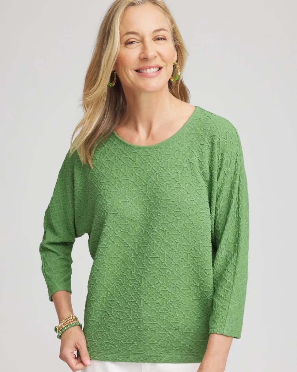 Textured Wedge Top