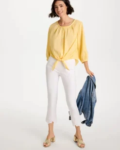 Tie-Front Top