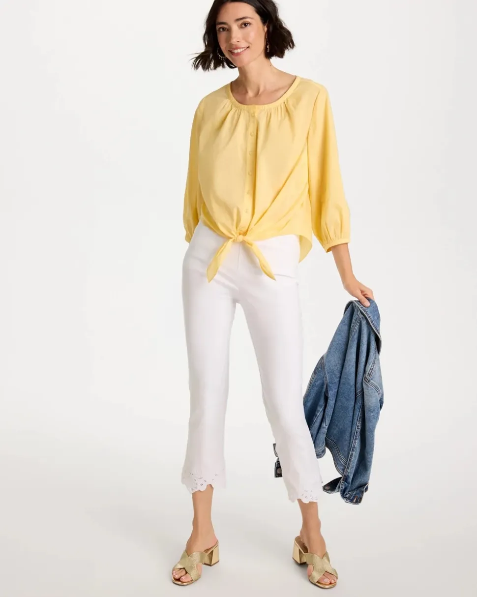 Tie-Front Top
