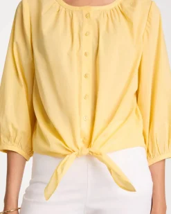 Tie-Front Top