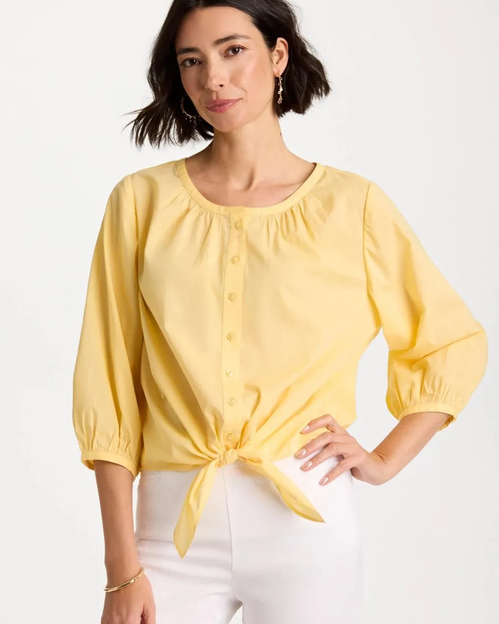 Tie-Front Top